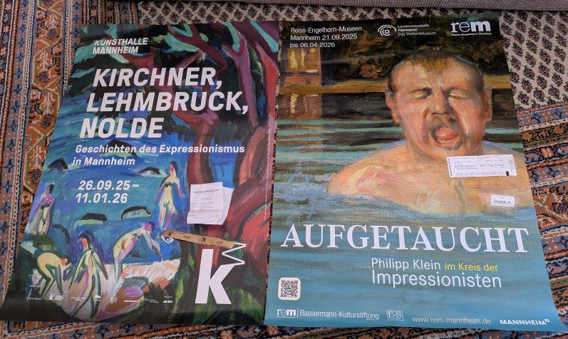 Samstags Kunst fressen und shoppen